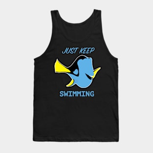 Just Keep Swimming - Dory Tank Top